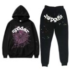 Photo 1 Black Sp5der Worldwide Tracksuit