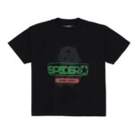 Photo 1 Oversized Reunion Black Sp5der T-Shirt the front side