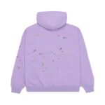 Photo 2 Sp5der Acai Hoodie Purple from the back side