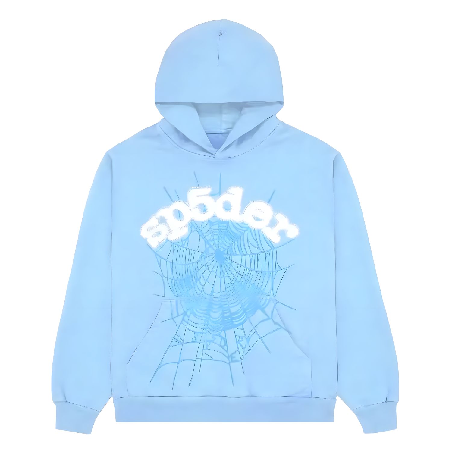 Sp5der TC Hoodie Blue Spider Hoodie