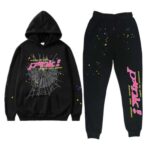 Photo 1 Sp5der P*NK Tracksuit Black