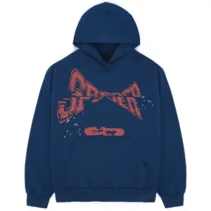 Photo 1 Sp5der Adult Sweatshirt Navy the front side