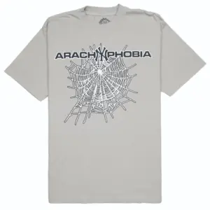 Photo 1 Sp5der Arach NY Phobia Tee Grey the front side