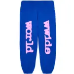 Photo 1 Sp5der Beluga Sweatpant Blue the front side
