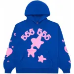 Sp5der Beluga Tracksuit Blue from the front side - Photo 2