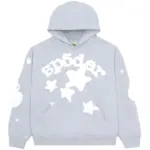 Sp5der Beluga Tracksuit Heather Grey the front side - Photo 2