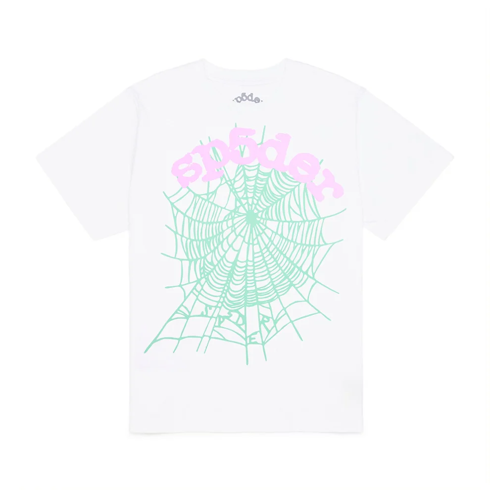 OG Web Spider Shirt White Front View
