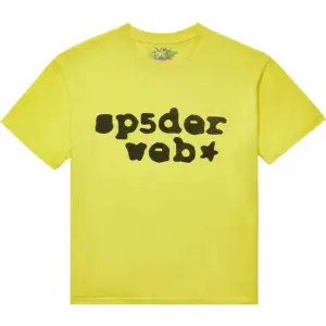 Photo 1 Sp5der Web Tee Yellow/Black the front side