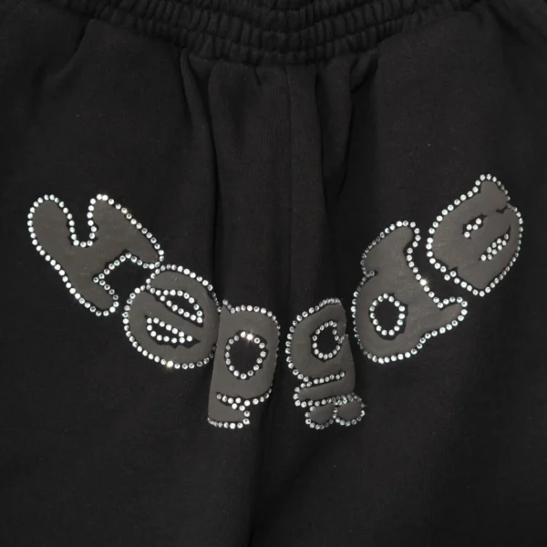 Sp5der OG Web V2 Rhinestone Sweatshorts - Spider Hoodie