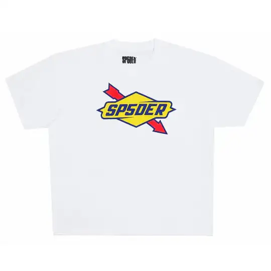 Sp5der The Spot Tee White