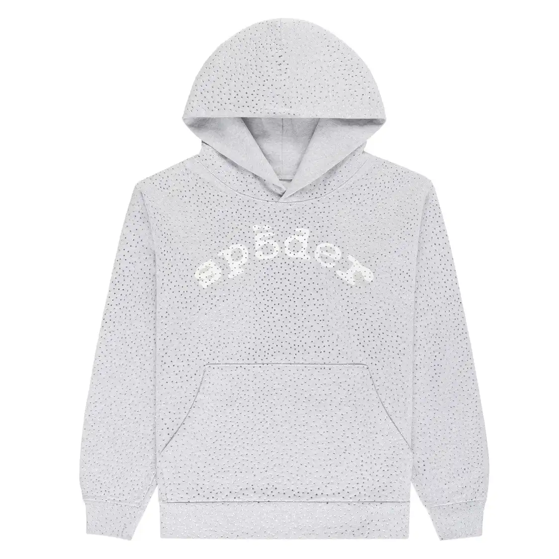 Sp5der VVS Hoodie Heather Grey (2)