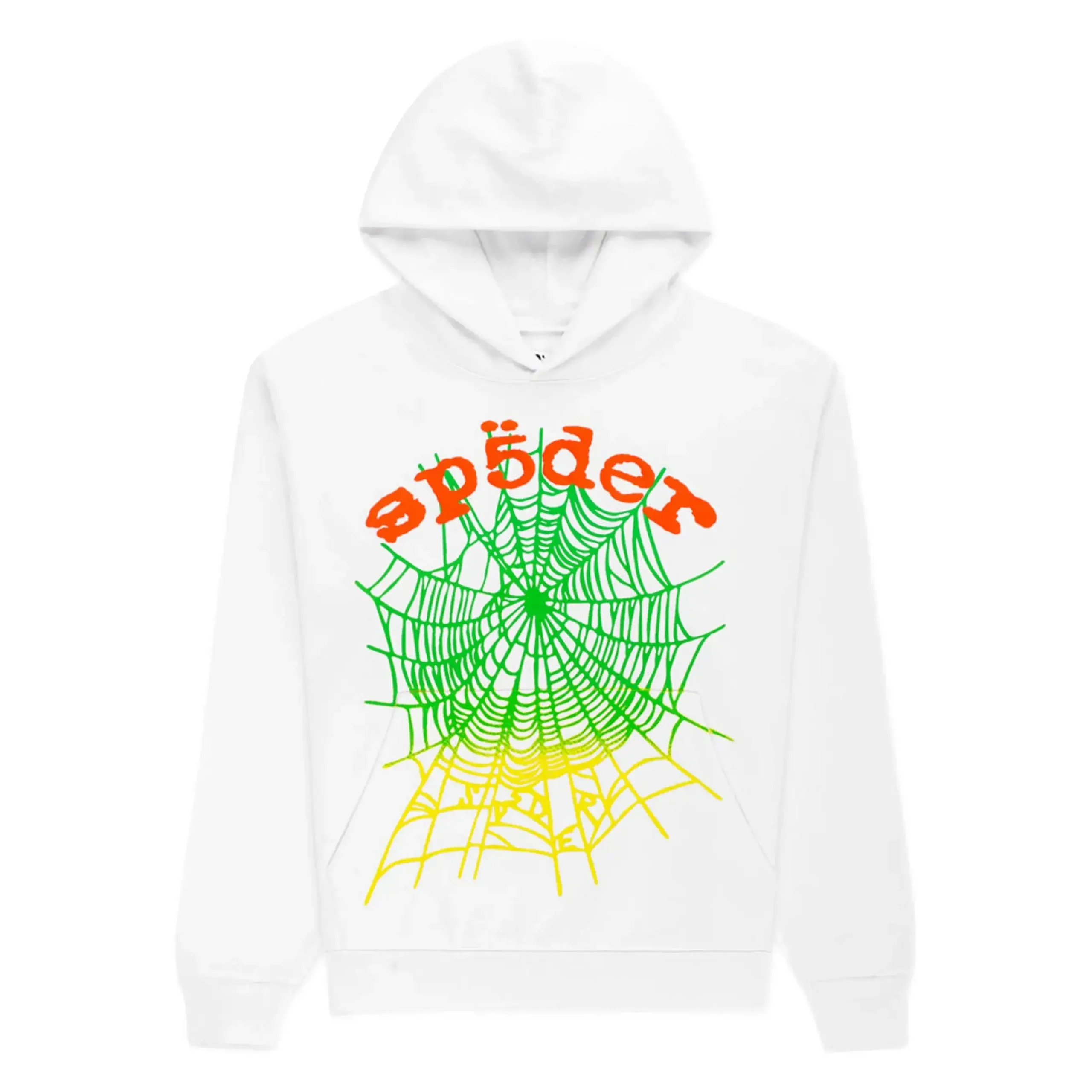 Sp5der Web Hoodie White (2)